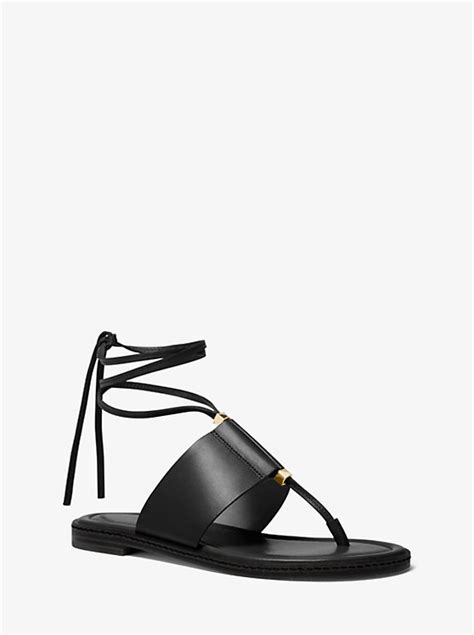 michael kors marlon leather lace-up sandal|Marlon Leather Lace.